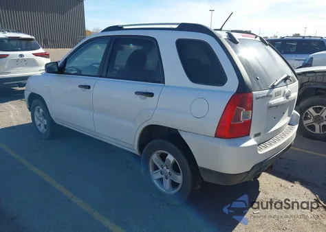 2010 Kia Sportage Lx V6 z USA, uszkodzony, nr VIN KNDKGCA35A7695826